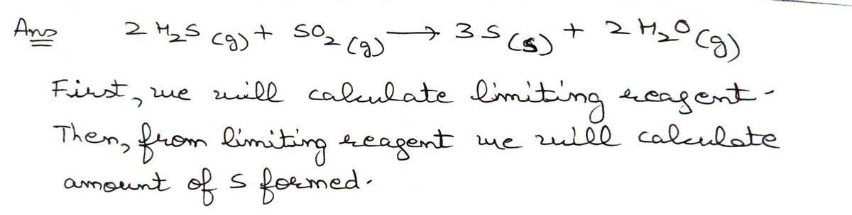 Chemistry homework question answer, step 1, image 1